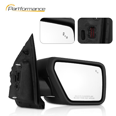 #ad Passenger Right Side Door Mirror Power Heat BSM M Folding For 2021 23 Ford F 150 $120.99
