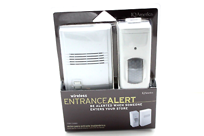 IQ America CE6880 Wireless Comm’l Residential Driveway or Entrance Alert Chime #ad $21.99