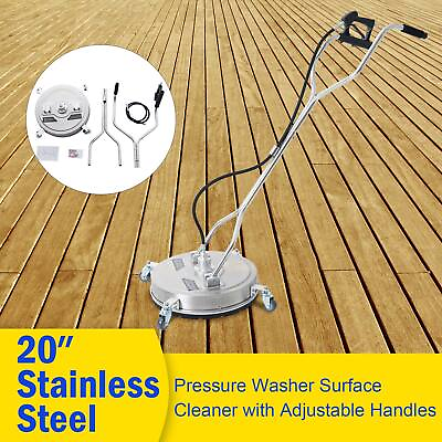 20quot; Pressure Surface Cleaner Accessory for Power Washers Rated up to 4000 PSI $266.99