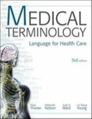 #ad MP MEDICAL TERMINOLOGY: LANGUAGE FOR HEALTH CARE W STUDENT By Nina Thierer amp; Deb $39.99
