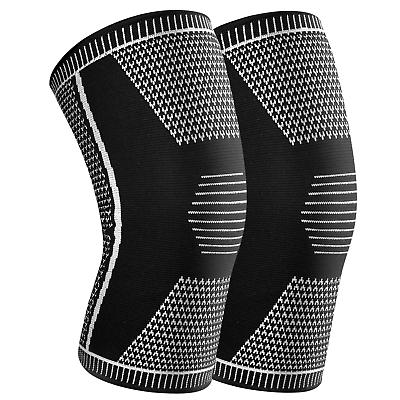#ad 2 Pack Knee Compression SleevesKnee Braces for Knee PainKnee Sleeves for Men amp; $15.59