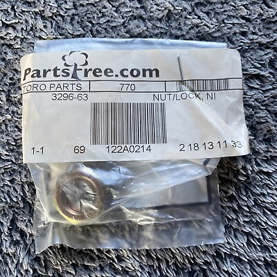 #ad Toro Parts 3296 63 Nut Lock $10.00