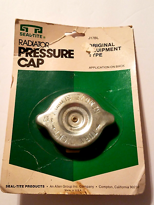 #ad #ad Vintage Seal Tite Radiator Pressure Cap J17BL New Old Stock $8.99