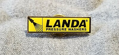 LMH Pin Pinback LANDA Pressure Washers Hot Cold Cleaners Commercial Industrial $9.95