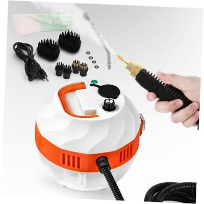 #ad Handheld Steam Cleaner High Pressure Steamer for Cleaning for Orange White $74.04