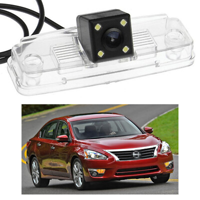 #ad 4 LED CCD Car Rear View Camera Reverse Backup for 2013 2014 13 14 Nissan Altima $19.31