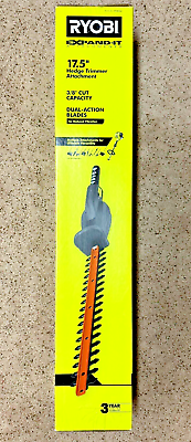 #ad RYOBI Expand It 17 1 2 Inch Universal Hedge Trimmer Attachment RYHDG88 NEW $65.00