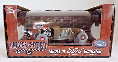 #ad 2002 Highway 61 Origins Of Speed MODEL #x27;A#x27; FORD ROADSTER 121C 1:18 #50160 $89.95