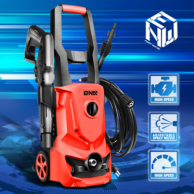 #ad 1813 PSI 1.45 GPM High Pressure Electric Power Cleaner Car Washer Machine Red $93.99