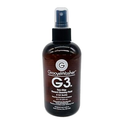 #ad G3 Two Step Record Cleaning Fluid 8 fl oz – Deep Cleaning Vinyl Record Solut... $36.01