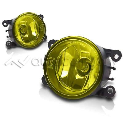 For Honda Replacement Fog Lights Front Bumper Lights Yellow $60.70