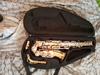 #ad Borg Alto Saxophone For Restoration poor case $125.00