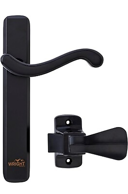 #ad Wright Products VBA213BL Bayfield Black Surface Latch $31.99