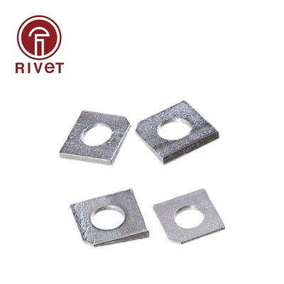 #ad 316 A4 70 GB853 DIN434 M6 M10 M12 Washers Square Taper Washers For Slot Section $17.49