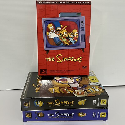 #ad #ad The Simpsons Season 5 6 7 Bundle Dvd Tv Series Free Postage AU $39.90