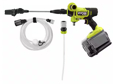#ad RYOBI Cordless Pressure Washers 600 PSI 0.7 GPM Cold Water Cleaner Tool Only $175.25