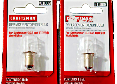 #ad 2 Craftsman Replacement Xenon Bulbs Work lights 911009 $14.95