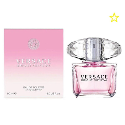 #ad Versace Bright Crystal 90ml 3.0 oz EDT Eau de Toilette Perfume New in Box $29.99