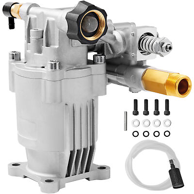 #ad VEVOR Pressure Washer Pump Power Washer Pump 3 4quot; Horizontal 3400 PSI 2.5 GPM $54.98