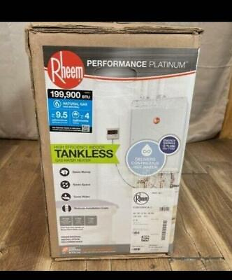 #ad Rheem Performance Platinum 9.5 GPM Natural Gas Indoor Tankless Water Heater $843.83