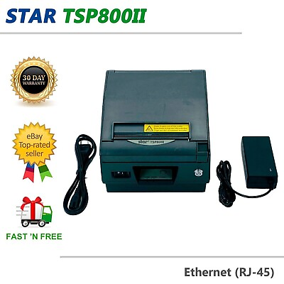 #ad Star TSP800II High Speed Wide Thermal POS Receipt Printer Ethernet $171.95