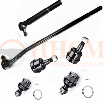 #ad 6PC Upper Lower Ball Joint Inner Outer Tie Rod For Ram 2008 2013 2500 3500 4WD $94.39