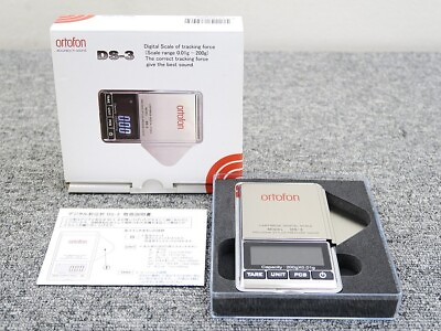 #ad Ortofon DS 3 Digital Stylus Tracking Force Pressure Gauge Scale genuine New $109.99