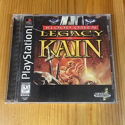 #ad Blood Omen: Legacy of Kain Sony PlayStation 1 1997 PS1 Complete CIB w Reg $44.99
