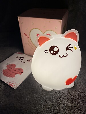 #ad Color Changing Silicone Kitty Cat Light $9.95