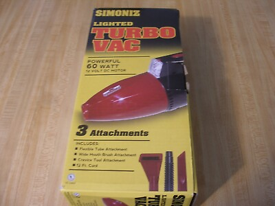 Simoniz Lighted Turbo Vac #ad #ad $18.00