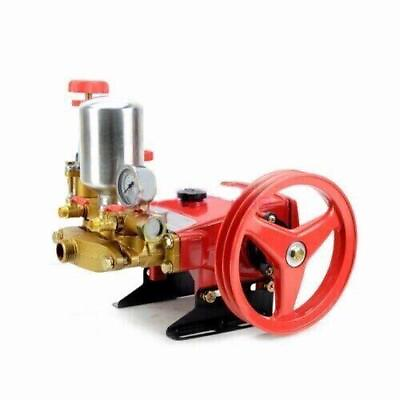#ad #ad New High Pressure Triplex Cylinders Plunger Pump Agricultural Motor Sprayer Pump $129.99