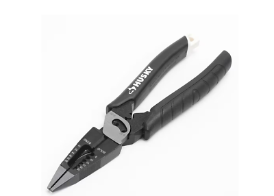 #ad HUSKY 6 in 1 Multi Function 8quot; Long Nose Pliers $15.99