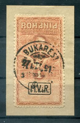 #ad Romania Kriegssteuer Ix Herrlich On Postmarked Luxury Letter Piece 79288 AU $20.10