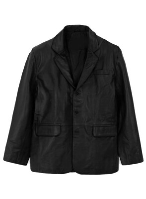 #ad Men#x27;s Celebrity Matt LeBlanc Friend Season 6 Leather Blazer 100% Real Lambskin $175.00