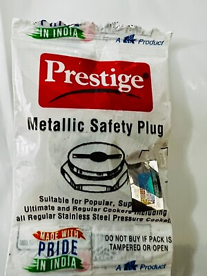 #ad Prestige Pressure Cooker safety valve plug Metallic Safety Plug $4.99