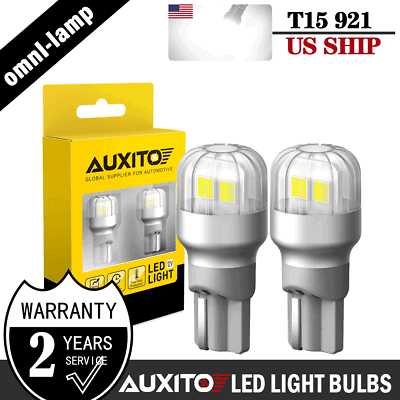 #ad 2X T15 LED Reverse Light Bulbs 921 for GMC Sierra 1500 2500 3500 HD 2014 2019 $11.59