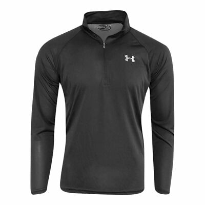 #ad #ad Mens UA Under Armour 1 2 Zip Tech Muscle Pullover Long Sleeve New With Tags $27.91
