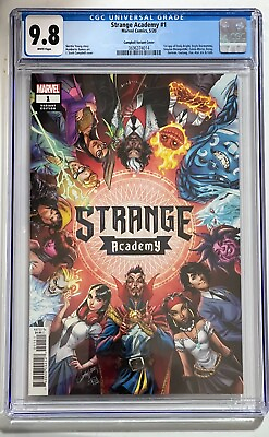 Strange Academy #1 CGC 9.8 Marvel 1st print Scott Campbell Variant MCU key 1st $129.99
