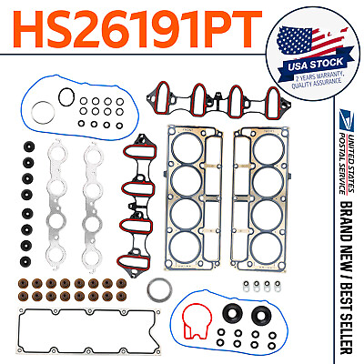 #ad MODIGT Head Gasket Set For 02 11 Chevrolet Cadillac GMC Buick OHV 5.3L 4.8L $70.99