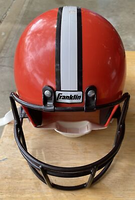#ad Vintage Franklin NFL Cleveland Browns Plastic Costume Replica Football Helmet $29.99