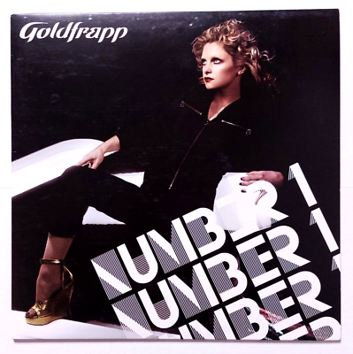 #ad #ad Goldfrapp Number No. 1 2005 Mute 12quot; 45 Single UK Import Electronic Electro Rare $22.99