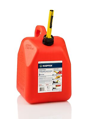 #ad Scepter Ameri Can Gasoline Can 5 Gallon Volume Capacity Red Gas Can Fuel Conta $16.43