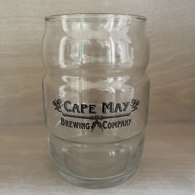 #ad Cape May Brewing Company THE DOUBLE BARREL BEER GLASS 16 oz $19.99