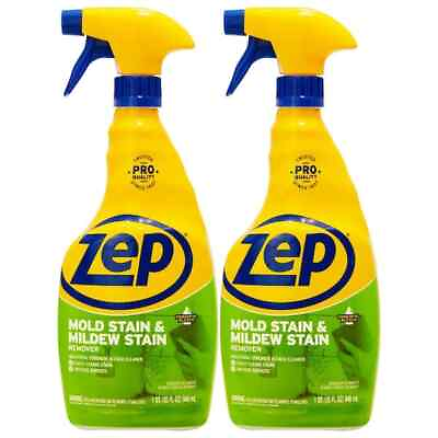 #ad ZEP Mold Stain amp; Mildew Stain Remover 32 oz 2 Pack $9.69
