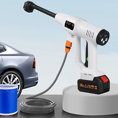 #ad Handheld Pressure Washer Power Cleaner with 1500*10mAh Battery LCD Display H0K5 $62.96