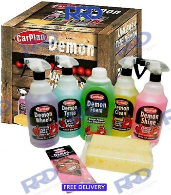 #ad Demon Shine 7 Piece Valet Car Care Gift Pack GBP 24.99