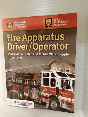 #ad Fire Apparatus Driver Operator Pump Aerial Tiller and Mobile Water Supply VG $60.00