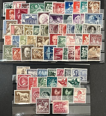 #ad DEUTSCHES REICH German Empire With WWII Excellent Collection of MNH stamps $59.80