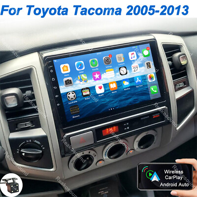 #ad Carplay Android auto For 2005 2013 Toyota Tacoma 9#x27;#x27; Car Stereo Radio GPS BTCAM $125.50