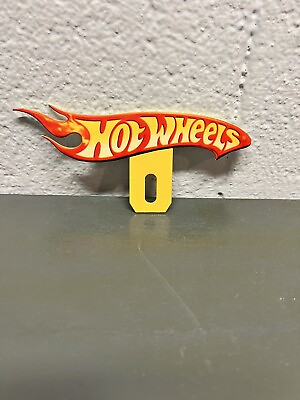 #ad Hot Wheels Diecut Metal Plate Topper Toy Cars Racing Chevy Mustang Ford Gas Oil $34.99